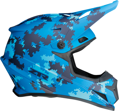 Z1R Rise Helmet - Digi Camo - Blue - Medium 0110-7290