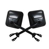 Rampage 1955-1983 Jeep CJ5 Side Mirrors - Black 7617