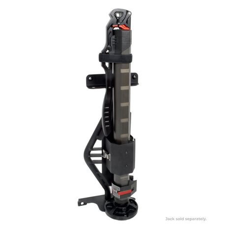 Go Rhino 18-24 Jeep Wrangler JL/JLU/JT Front Fender Jack Mount for Xventure Gear EG Jack - Tex. Blk 701005T