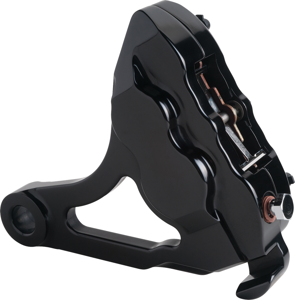HAWG HALTERS INC 4 Pist Rear Caliper Assm Black St 08-17 RKSTAB508