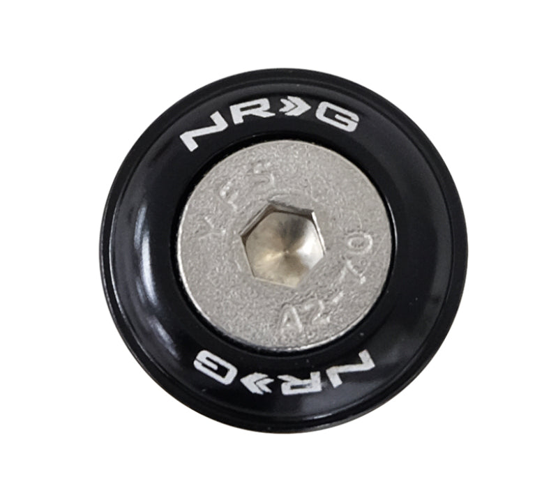 NRG Fender Washer Kit w/Rivets For Plastic (Black) - Set of 10 FW-100BK