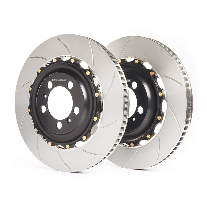 GiroDisc 2019+ Hyundai Veloster N (w/Performance Package) / 21-23 Hyundai Kona N Slotted Rear Rotors A2-217