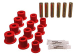 Energy Suspension Rear Spring Bushings - Red 4.2134R