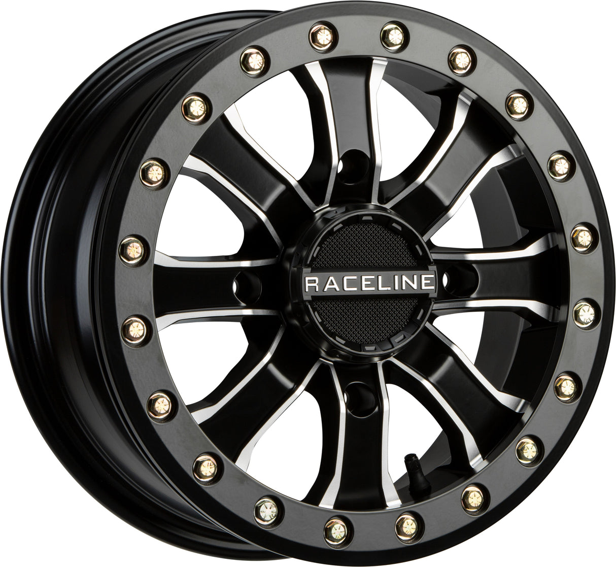 RACELINE Mamba Bdlk Wheel 14x6 4/137 5+1 (+40mm) Blk/Machined A71MB-46037-51