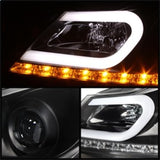 Spyder Mercedes Benz W204 C-Class 12-13 Projector Halogen Model- DRL Blk PRO-YD-MBW20412-DRL-BK 5074249
