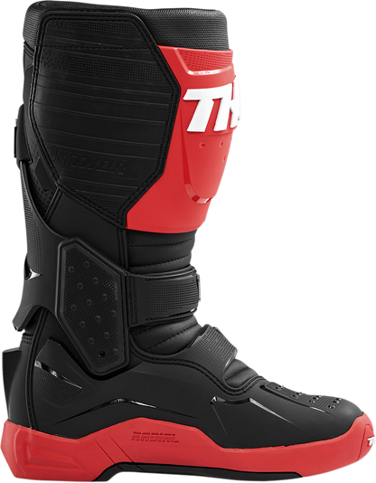 THOR Radial Boots - Red/Black - Size 11 3410-2248