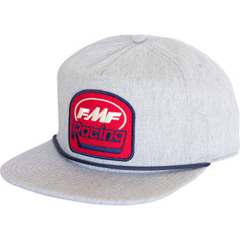 FMF Retro Racer Hat - Heather Gray FA25196910HGR