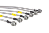 Goodridge 13-15 Nissan Sentra w/ Rear Disc Brakes SS Brake Line Kit 22047