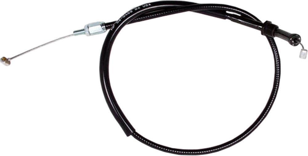 MOTION PROBlack Vinyl Throttle Push Cable02-0459