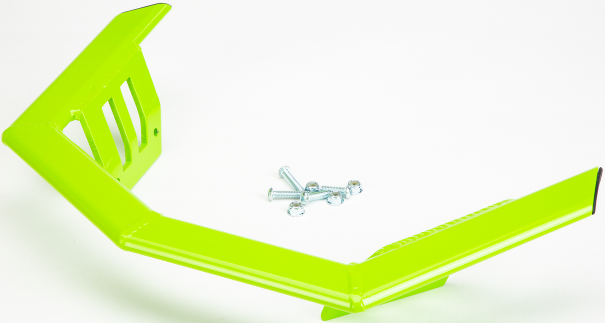 STRAIGHTLINE Bottom Wing Grn A/C Pol Yam Front Bumper S/M 181-103-AC GREEN