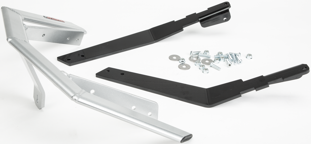 STRAIGHTLINE Front Bumper Pol Axys Silver 182-109-SILVER