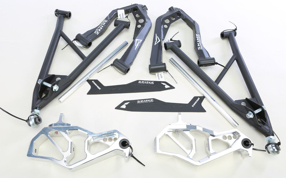 SPG A-Arms W/O Shocks Pol Flat Black Pro Rmk 38" S/M PAA200-FBK