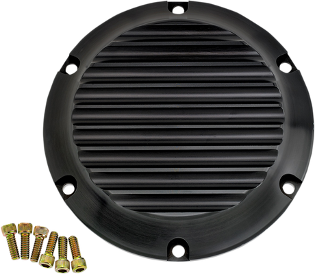 JOKER MACHINE Derby Cover - Black - Finned 10-690-1