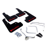 Rally Armor 15-21 Subaru WRX/STI (Sedan ONLY) Black UR Mud Flap w/ Red Altered Font Logo MF32-UR-BLK/RD-X