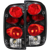 ANZO 1995-2000 Toyota Tacoma Taillights Black 211129
