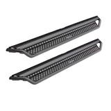 Go Rhino Dominator Extreme D1 Side Steps - Tex Black - 57 in. D10057T
