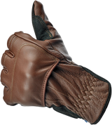 BILTWELL Belden Gloves - Chocolate/Black - Medium 1505-0201-303