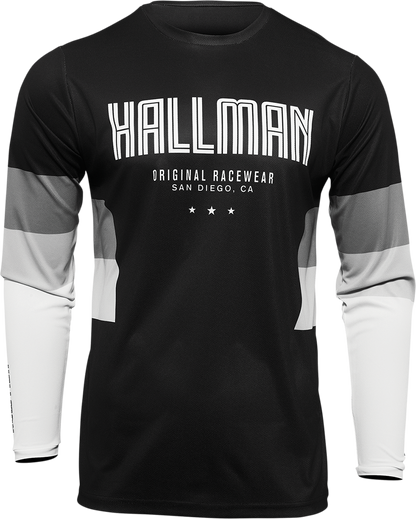 THOR Hallman Differ Draft Jersey - Black/White - XL 2910-6600