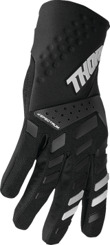 THOR Women's Spectrum Gloves - Black/White - Large 3331-0232