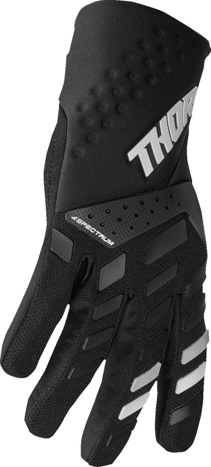 THOR Women's Spectrum Gloves - Black/White - Large 3331-0232