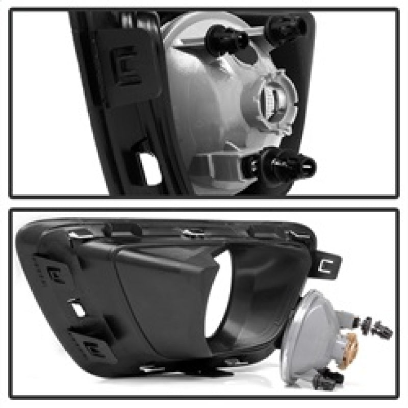 Spyder Chevy Colorado 2015-2017 OEM Fog Lights w/switch - Clear FL-CCOL15-C 5082404