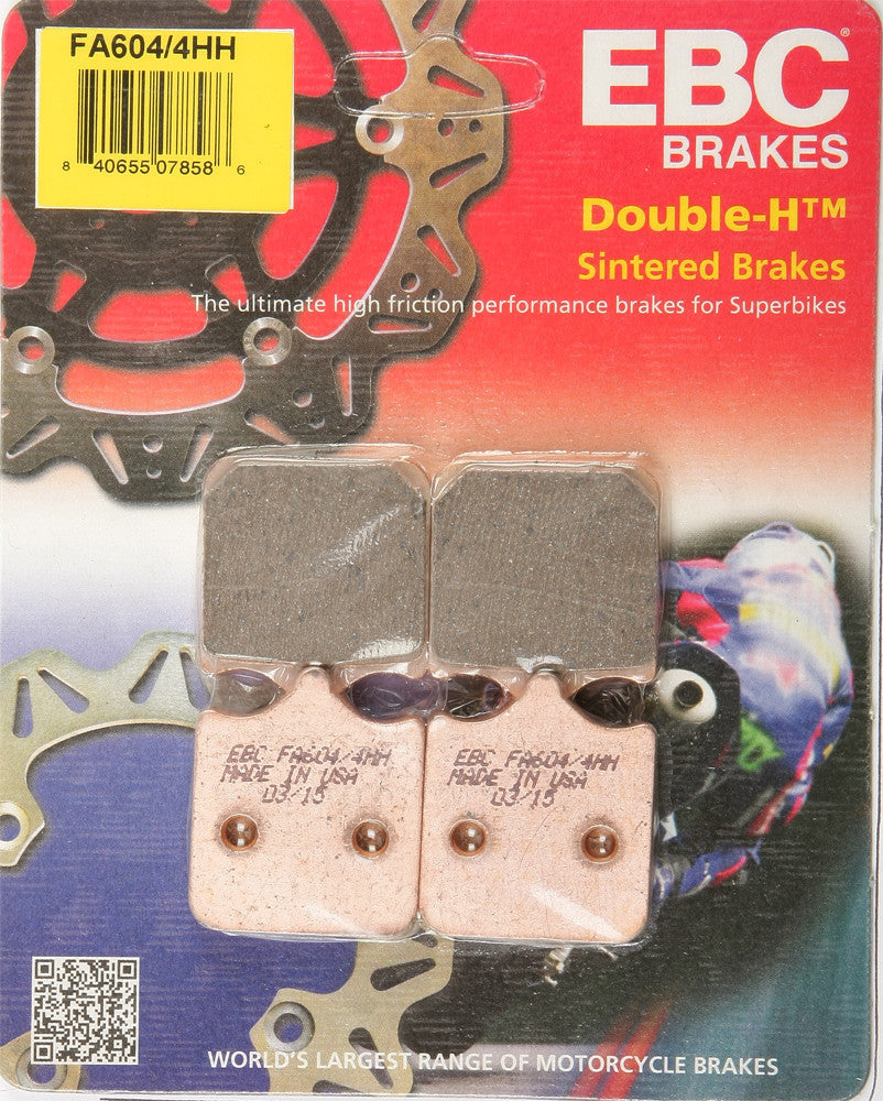 EBC Brake Pads Fa604/4hh Double-H Sintered FA604/4HH