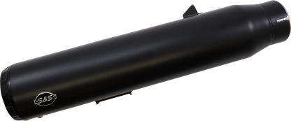 S&S CYCLE 4-1/2" Grand National Slip-On Muffler - Black 550-1074