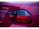 Spyder BMW E90 3-Series 06-08 4Dr LED Tail Lights Red Smoke ALT-YD-BE9006-LED-RS 5000910