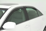 AVS 07-11 Toyota Camry Ventvisor In-Channel Front & Rear Window Deflectors 4pc - Smoke 194425