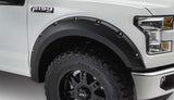 Bushwacker 15-17 Ford F-150 Pocket Style Flares 2pc Not Compatible w/ Technology Package 68T - Black 20091-02