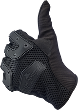 BILTWELL Anza Gloves - Black Out - 2XL 1507-0101-006