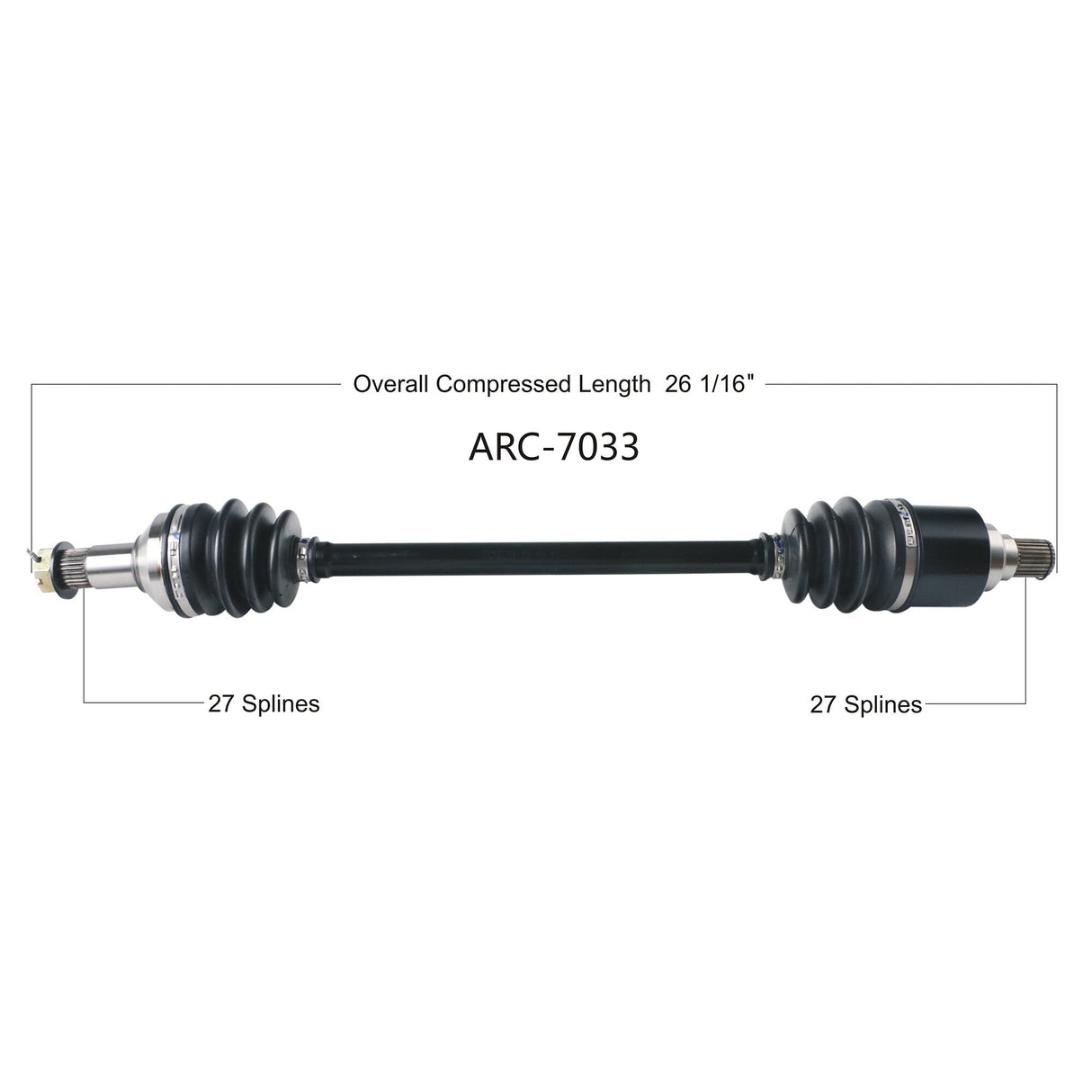 OPEN TRAILOe 2.0 Axle RearARC-7033
