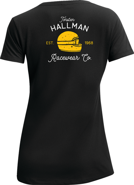 THOR Women's Hallman Garage T-Shirt - Black - Small 3031-4130