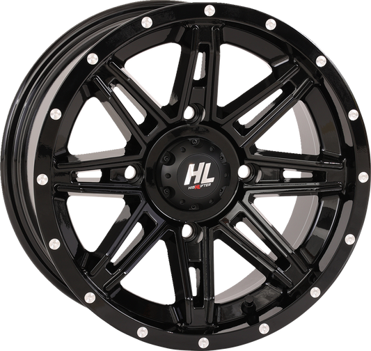 HIGH LIFTER Wheel - HL22 - Front/Rear - Gloss Black - 14x7 - 4/137 - 4+3 (+10 mm) 14HL22-1237