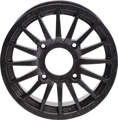 MOOSE UTILITY Wheel - 325X Carbon Fiber - Front/Rear - Black - 15x6 - 4/156 - 5+1 325-1561565-150