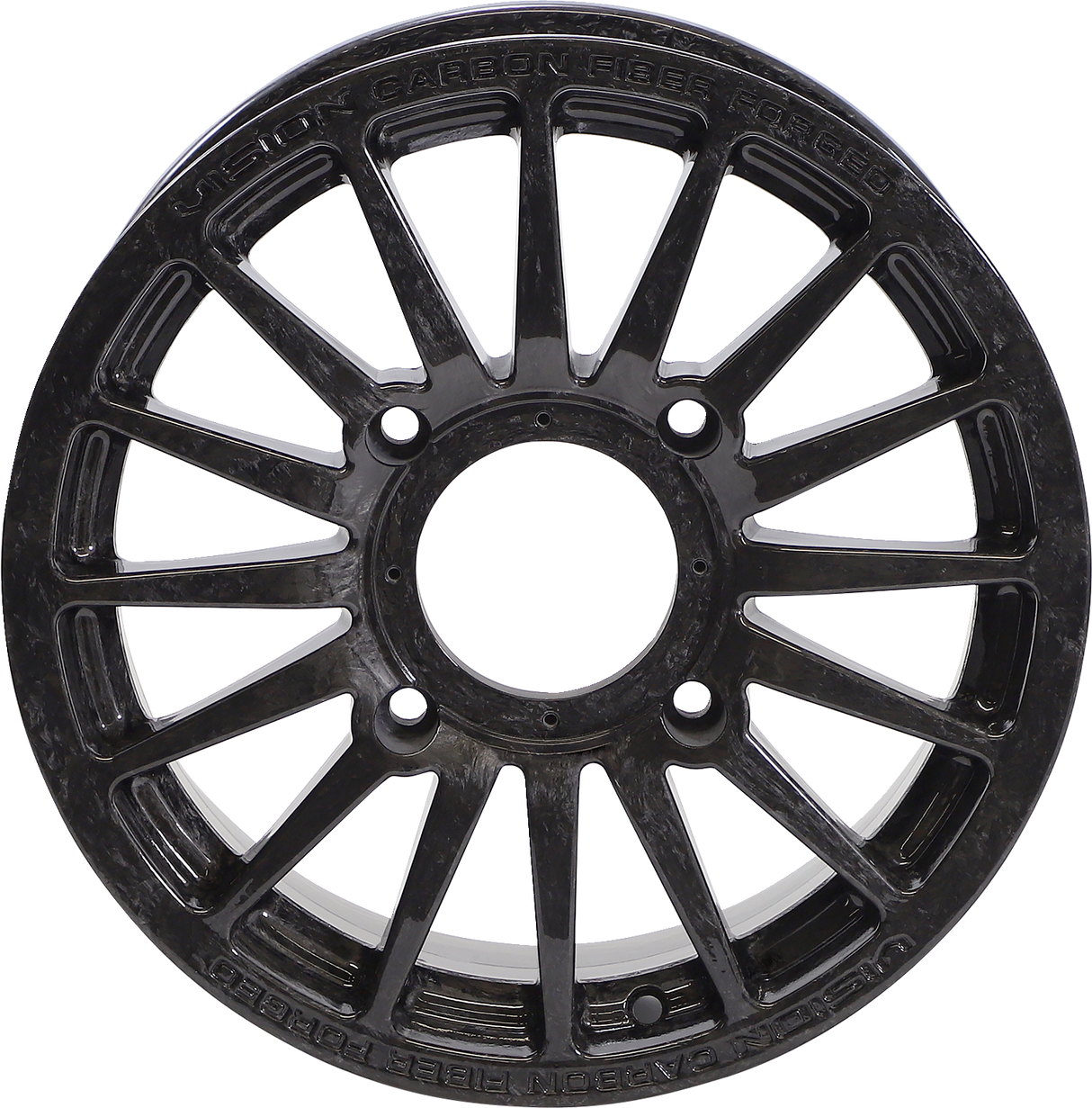 MOOSE UTILITY Wheel - 325X Carbon Fiber - Front/Rear - Black - 15x6 - 4/156 - 5+1 325-1561565-150