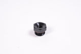Radium Engineering 8AN ORB to 1/8NPT Female Adapter Fitting - Blk Anodized 14-0119
