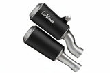 LEOVINCE - LV-10 Black Edition Slip-On Muffler - Triumph Speed Triple 1200 RR/RS/RX 15271B 1811-4920