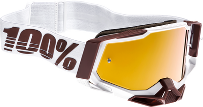 100% Racecraft 2 Goggles - Snowbird - True Gold 50010-00007