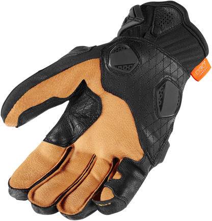 ICON Hypersport™ Short Gloves - Black - Medium 3301-3534