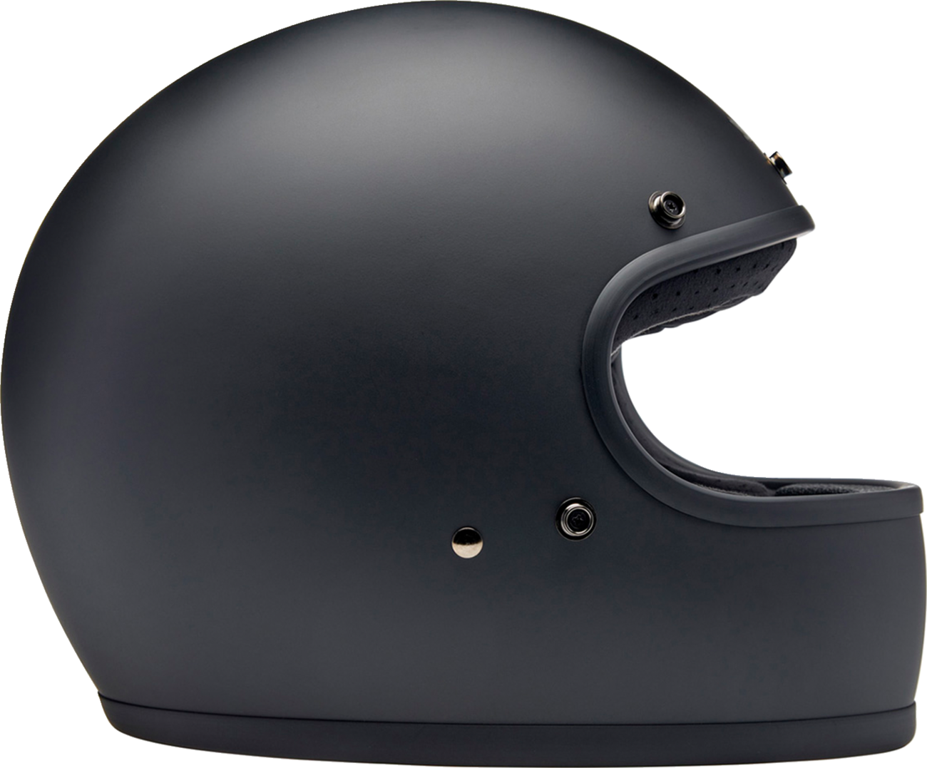 BILTWELL Gringo Helmet - Flat Black - Medium 1002-201-503