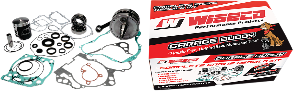 Rendimiento del kit de motor WISECO PWR125-102 