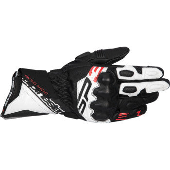 ALPINESTARS SP-3 Gloves - Black/White/Fluo Red - 3XL 3550925-1231-3X