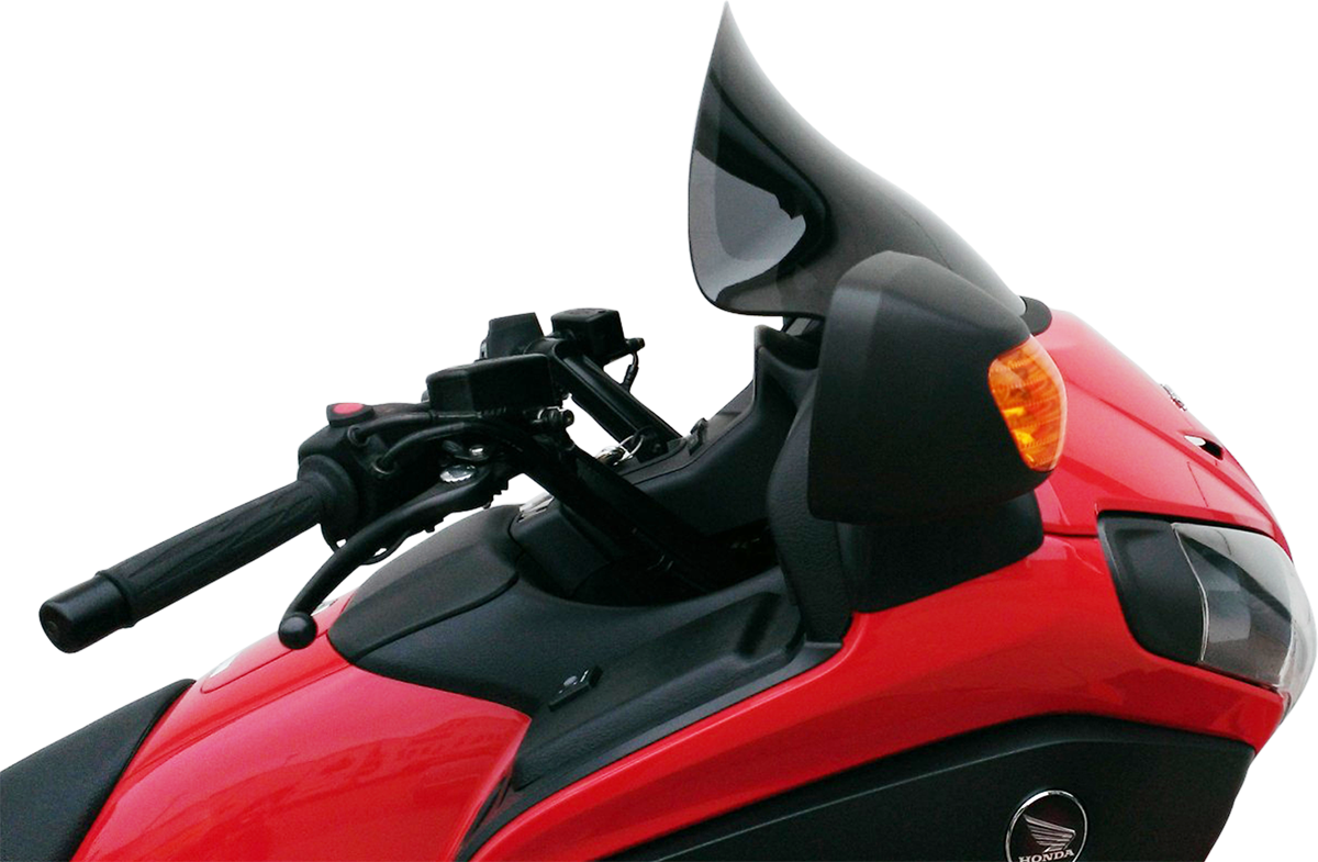 KLOCK WERKS Flare™ Windshield - 14" - Dark Smoke - F6B KWW-06-0253