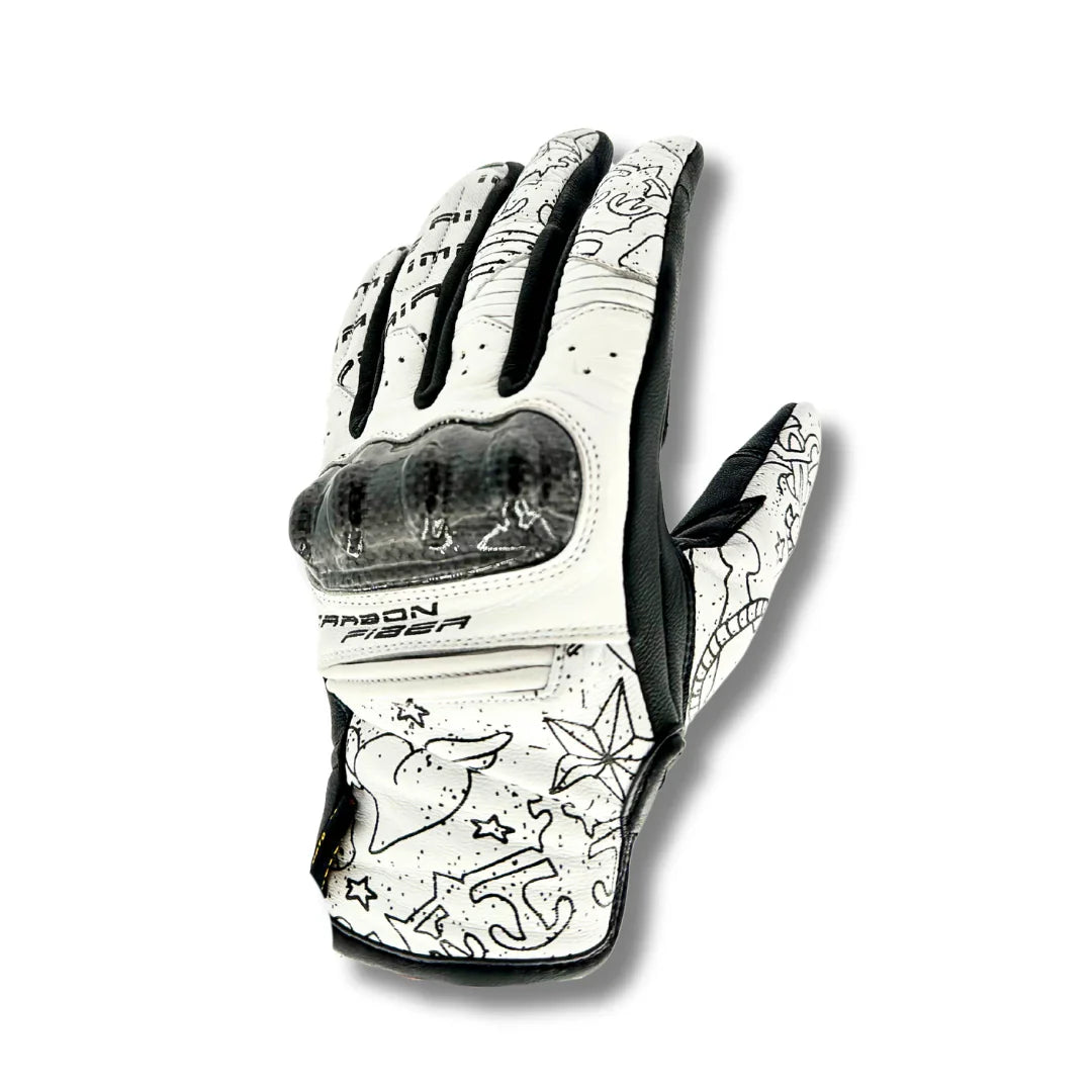 IN STOCK IMPERIAL MOTO  Hold Fast RS Gloves - WHITE - XL