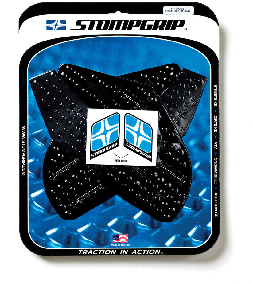 STOMPGRIP Tank Pad Kit Volcano Black 55-10-0043B