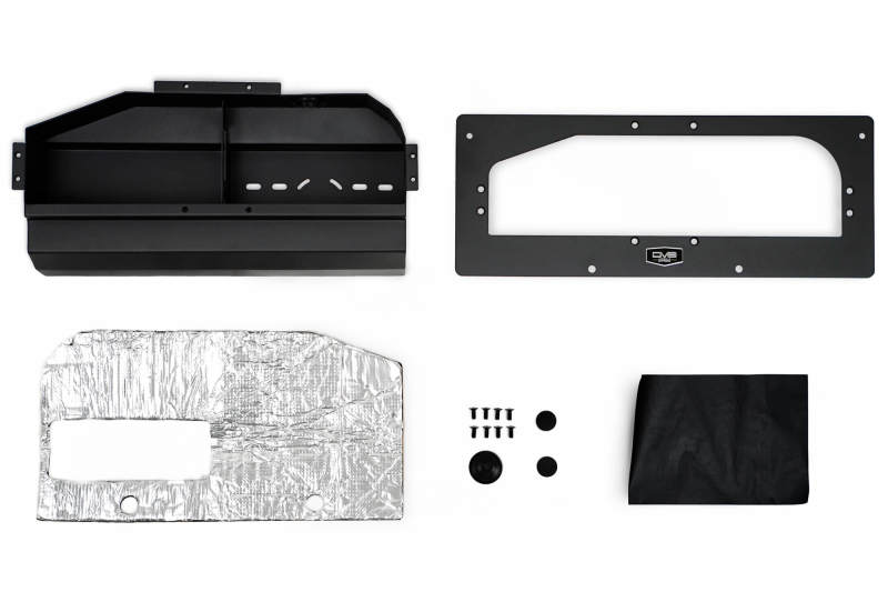 DV8 Offroad 21-23 Ford Bronco (Exc. Bronco Raptor) Air Compressor Mount & Storage Box CMBR-01