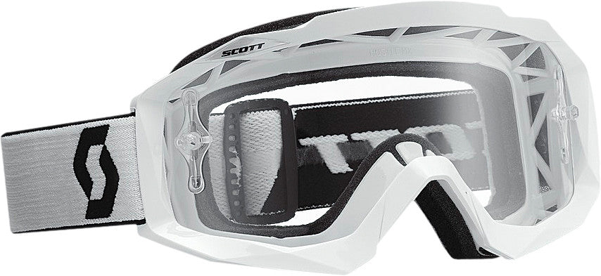 SCOTT Hustle Goggle White W/Clear Lens 238057-0002113