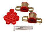 Energy Suspension 95-98 Nissan 240SX (S14) Red 16mm Rear Sway Bar Frame Bushings (Sway bar end link 7.5113R