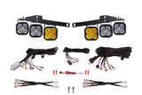 Diode Dynamics 17-20 Ford Raptor SS3 LED Fog Light Kit - Yellow Pro DD6366